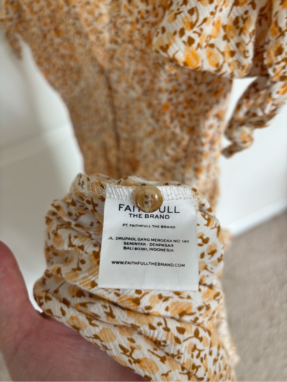 Faithfull the Brand Billie Midi Dress - Picture 7 of 8